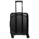 Travelite Millennium - 4 - Rollen - Kabinentrolley mit Vortasche S 55 cm (black) - Markenkoffer