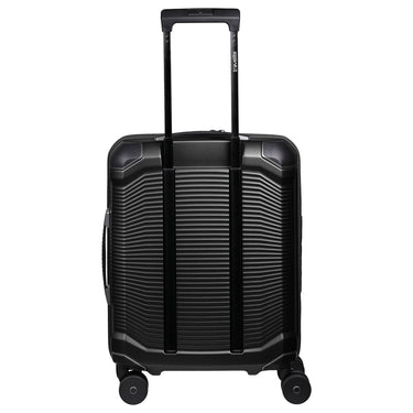 Travelite Millennium - 4 - Rollen - Kabinentrolley mit Vortasche S 55 cm (black) - Markenkoffer