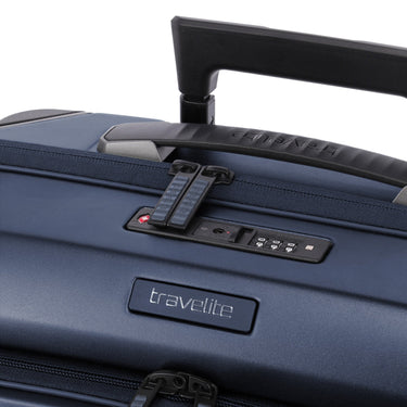 Travelite Millennium - 4-Rollen-Kabinentrolley mit Vortasche S 55 cm (navy) - Ansicht 12