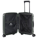 Travelite Millennium - 4 - Rollen - Kabinentrolley mit Vortasche S 55 cm (pine green) - Markenkoffer