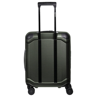 Travelite Millennium - 4 - Rollen - Kabinentrolley mit Vortasche S 55 cm (pine green) - Markenkoffer