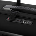 Travelite Millennium - 4 - Rollen - Trolley M 67 cm erw. (black) - Markenkoffer