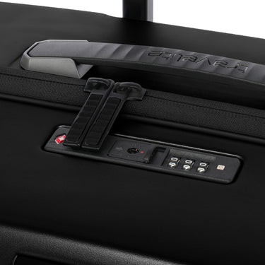 Travelite Millennium - 4 - Rollen - Trolley M 67 cm erw. (black) - Markenkoffer