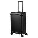 Travelite Millennium - 4 - Rollen - Trolley M 67 cm erw. (black) - Markenkoffer