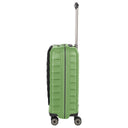Travelite Mooby - 4 - Rollen - Kabinentrolley mit Vortasche S 55 cm (grün) - Markenkoffer