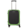 Travelite Mooby - 4-Wheel Cabin Trolley with Front Pocket S 55 cm (green)
