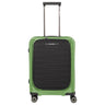 Travelite Mooby - 4 - Rollen - Kabinentrolley mit Vortasche S 55 cm (grün) - Markenkoffer