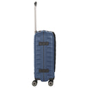 Travelite Mooby - 4 - Rollen - Kabinentrolley mit Vortasche S 55 cm (marine) - Markenkoffer