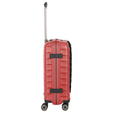 Travelite Mooby - 4 - Rollen - Kabinentrolley mit Vortasche S 55 cm (rot) - Markenkoffer