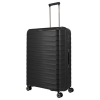 Travelite Mooby - 4 - Rollen - Trolley L 77 cm (black) - Markenkoffer