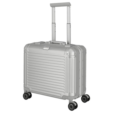 Travelite Next - 4 - Rollen - Businesstrolley 45 cm (silber) - Markenkoffer