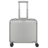 Travelite Next - 4-Rollen-Businesstrolley 45 cm (silber)