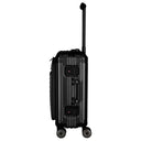 Travelite Next - 4 - Rollen - Kabinentrolley mit Vortasche S 55 cm (black) - Markenkoffer