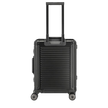 Travelite Next - 4 - Rollen - Kabinentrolley mit Vortasche S 55 cm (black) - Markenkoffer
