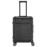 Travelite Next - 4 - Rollen - Kabinentrolley mit Vortasche S 55 cm (black) - Markenkoffer