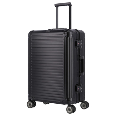 Travelite Next - 4 - Rollen - Trolley M 67 cm (black) - Markenkoffer