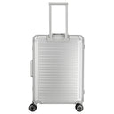 Travelite Next - 4 - Rollen - Trolley M 67 cm (silber) - Markenkoffer
