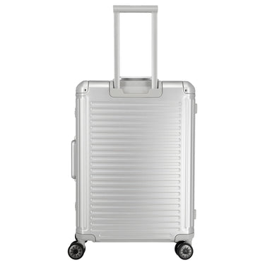 Travelite Next - 4 - Rollen - Trolley M 67 cm (silber) - Markenkoffer