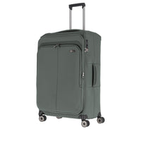 Travelite Priima - 4 - Rollen - Trolley L 79 cm erw. (olive) - Markenkoffer