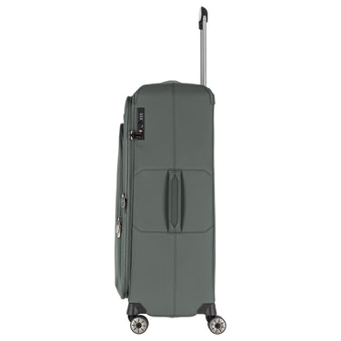 Travelite Priima - 4 - Rollen - Trolley L 79 cm erw. (olive) - Markenkoffer