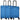 Travelite Rügen - 4 - Rollen - Trolley Set 3tlg. (mittelblau) - Markenkoffer