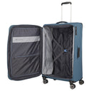 Travelite Skaii - 4 - Rollen - Trolley L 78 cm erw. (panoramablau) - Markenkoffer