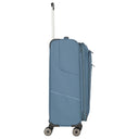Travelite Skaii - 4 - Rollen - Trolley M 67 cm erw. (panoramablau) - Markenkoffer