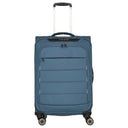 Travelite Skaii - 4 - Rollen - Trolley M 67 cm erw. (panoramablau) - Markenkoffer