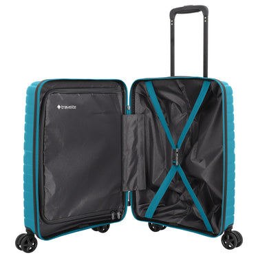 Travelite Trient - 4 - Rollen - Kabinentrolley S 55 cm (petrol) - Markenkoffer