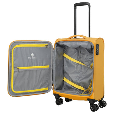 Travelite Umbria - 4 - Rollen - Kabinentrolley S 55 cm (golden glow) - Markenkoffer