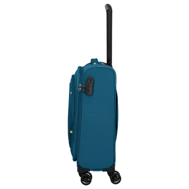 Travelite Umbria - 4 - Rollen - Kabinentrolley S 55 cm (petrol) - Markenkoffer