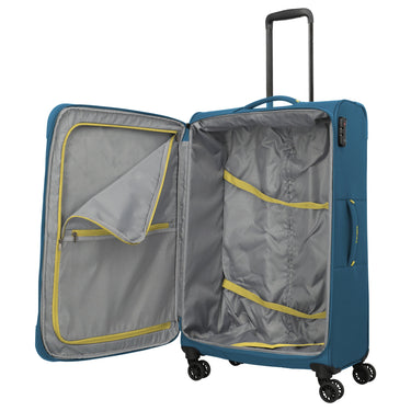 Travelite Umbria - 4-Rollen-Trolley L 77 cm erw. (petrol) - Ansicht 7