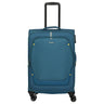 Travelite Umbria - 4 - Rollen - Trolley M 67 cm erw. (petrol) - Markenkoffer
