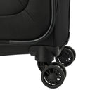 Travelite Umbria - 4 - Rollen - Trolley M 67 cm erw. (schwarz) - Markenkoffer