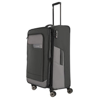 Travelite Viia - 4 - Rollen - Trolley L 77 cm erw. (Schiefer) - Markenkoffer