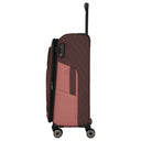 Travelite Viia - 4 - Rollen - Trolley M 67 cm erw. (Frühlingsrose) - Markenkoffer