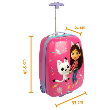 Undercover Gabby's Dollhouse - 2 - Rollen - Kindertrolley 45.5 cm (Gabby's Dollhouse) - Markenkoffer