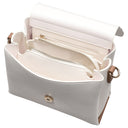 Valentino Bags Alexia Satchel - Umhängetasche 21 cm (bianco/cuoio) - Markenkoffer