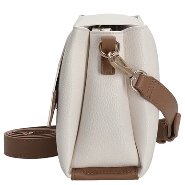 Valentino Bags Alexia Satchel - Umhängetasche 21 cm (bianco/cuoio) - Markenkoffer