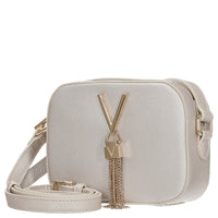 Valentino Bags Divina SA - Umhängetasche 17 cm (platino) - Markenkoffer