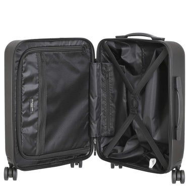 Valentino Bags Explorer Carry On - 4 - Rollen - Kabinentrolley mit Getränkehalter 53 cm USB (black) - Markenkoffer
