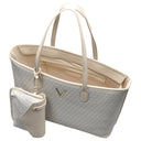 Valentino Bags Queen Re - Shopper (ecru/multi) - Markenkoffer