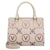 Valentino Bags Samba Re Print - Top Handle Bag (ecru/pink)