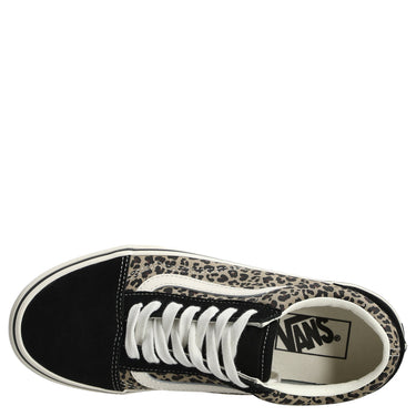 Vans Old Skool - Sneaker Schuh Women (black/leopard, 39) - Markenkoffer