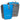 Vaude Bike Aqua Back - Hinterradtasche (2x24L) (Bikepacking) 37 cm (blau) - Markenkoffer