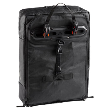Vaude Cyclist Pack Waxed 23 - Hinterradtasche Rucksack 17L 44 cm (black) - Markenkoffer