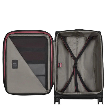 Victorinox Crosslight Softside - 4 - Rollen - Trolley M 68 cm erw. (black) - Markenkoffer