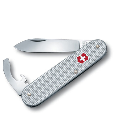 Victorinox Schweizer Taschenmesser "Bantam Alox" M 8.4 cm (silber) - Markenkoffer