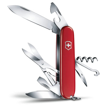 Victorinox Schweizer Taschenmesser "Climber" 9.1 cm (rot) - Markenkoffer