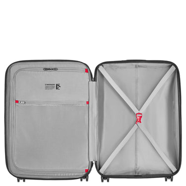 Wenger Prymo - 4 - Rollen - Trolley M 65 cm erw. (black) - Markenkoffer